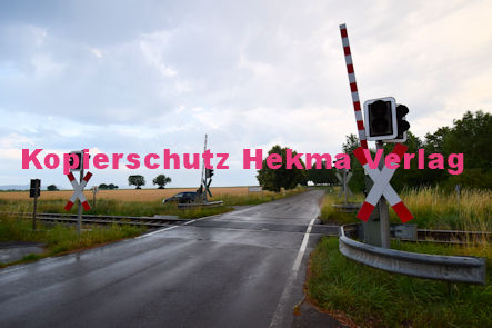 Winden (Pfalz) Eisenbahn - Winden K 12 - Bahnübergang BÜ 1,3 Steinweilerer Straße