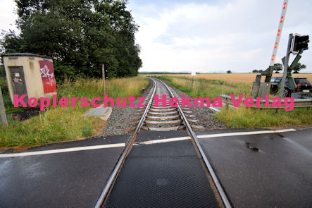 Winden (Pfalz) Eisenbahn - Winden K 12 - Bahnübergang BÜ 1,3 Steinweilerer Straße