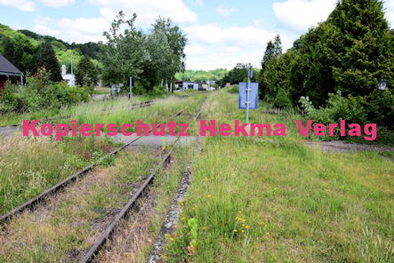 Bundenthal-Rumbach - Endbahnhof Bahnsteig