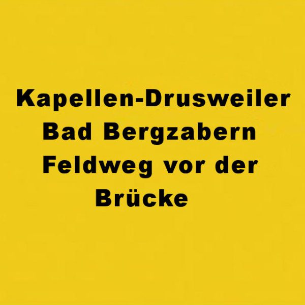 Kapellen-Drusweiler (Pfalz) Eisenbahn - Bahnhaltepunkt Kapellen-Drusweiler - Bahnhofgebäude
