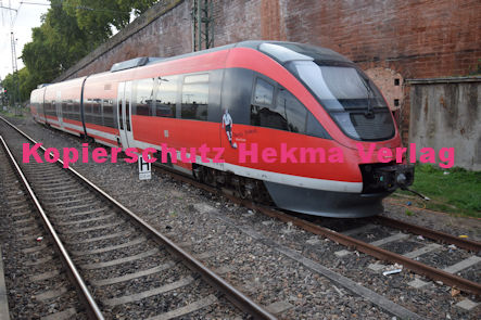 Neustadt Wstr. Eisenbahn - Neustadt Hbf - RB Zug 643 006 - Horst Eckel